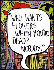 dead flowers